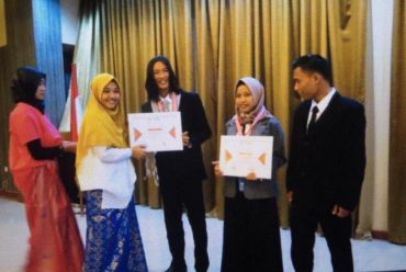 Albi Arjani and Julianti Atlanti 2nd Winner & The Most Innovative Category Bidang Ekonomi in Indonesian Essay Presentation Award (IEPA) 2019